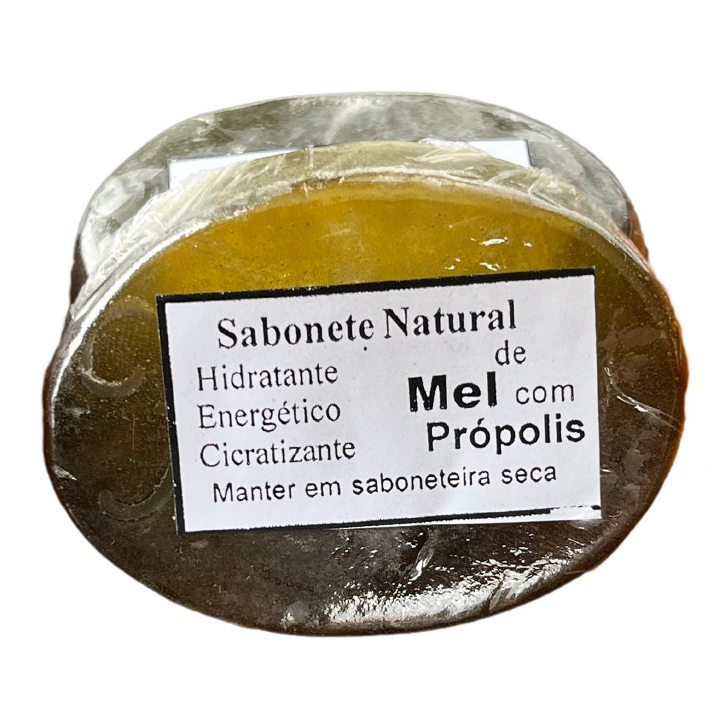 Sabonete Natural de Mel com própolis